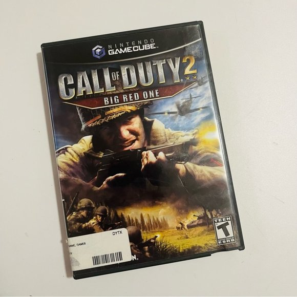 Nintendo Other - Nintendo GameCube call of Duty 2 big red one